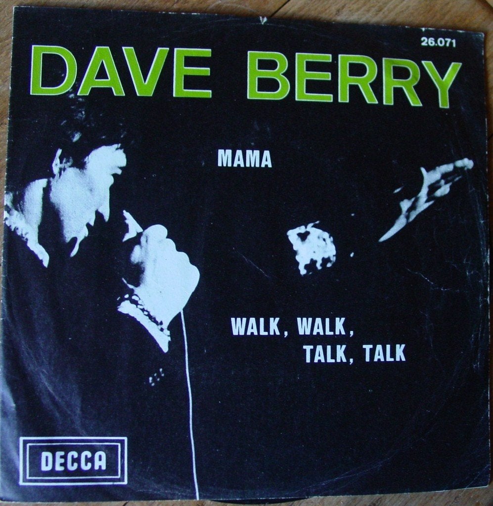 45T 7INCH VINYL SINGLE DAVE BERRY, Ophalen of Verzenden, Gebruikt, Pop