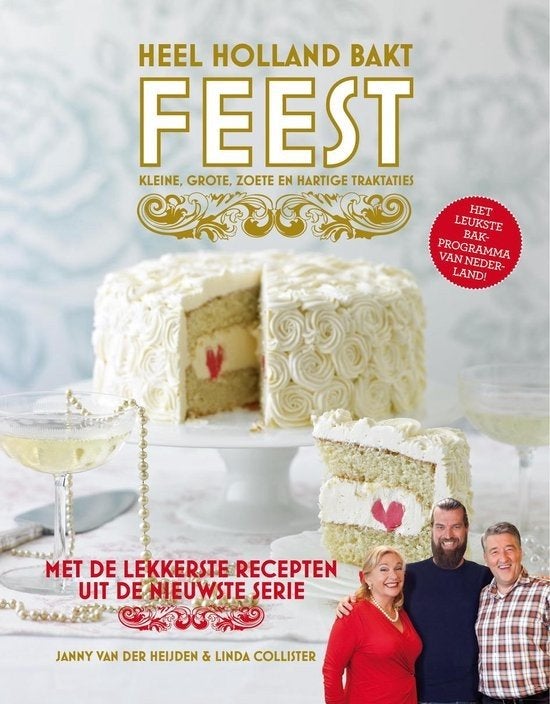 Heel Holland Bakt Feest - Linda Collister, Verzenden, Zo goed als nieuw, Nederland en België