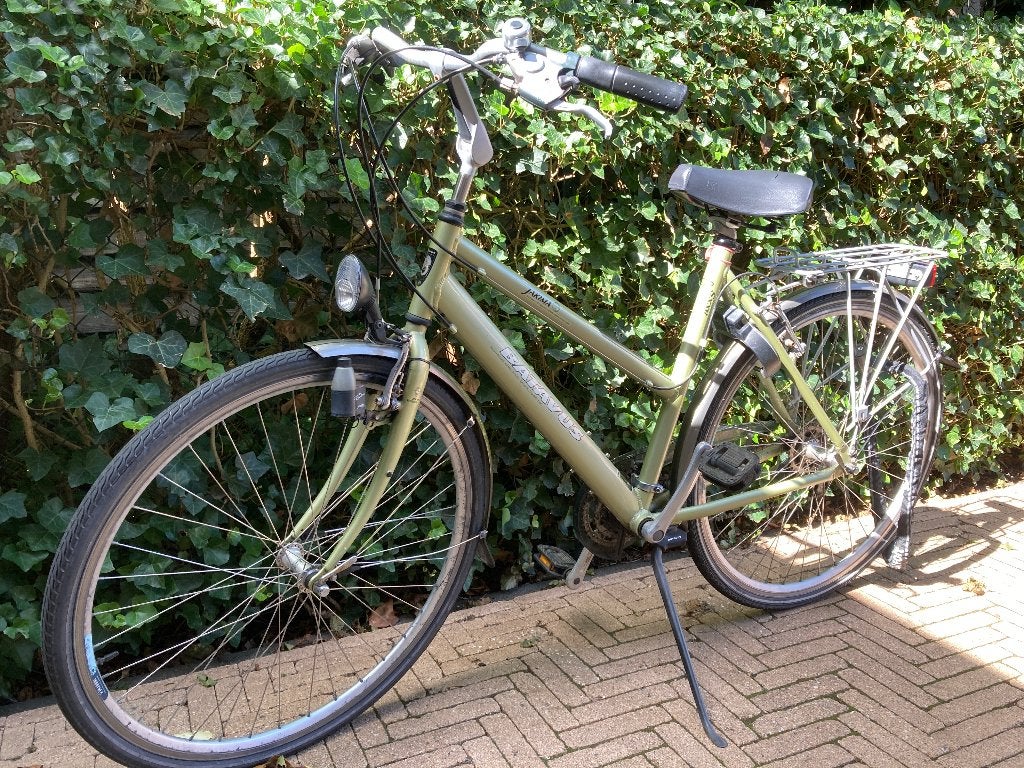 dames fiets, Fietsen en Brommers, Ophalen, Velgrem, Versnellingen, Batavus