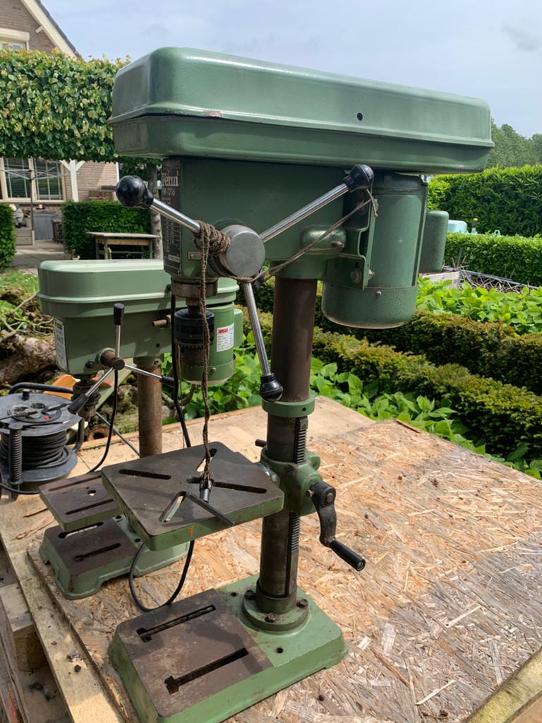 2x kolomboormachines, Ophalen, Gebruikt, Variabele snelheid, Kolomboormachine