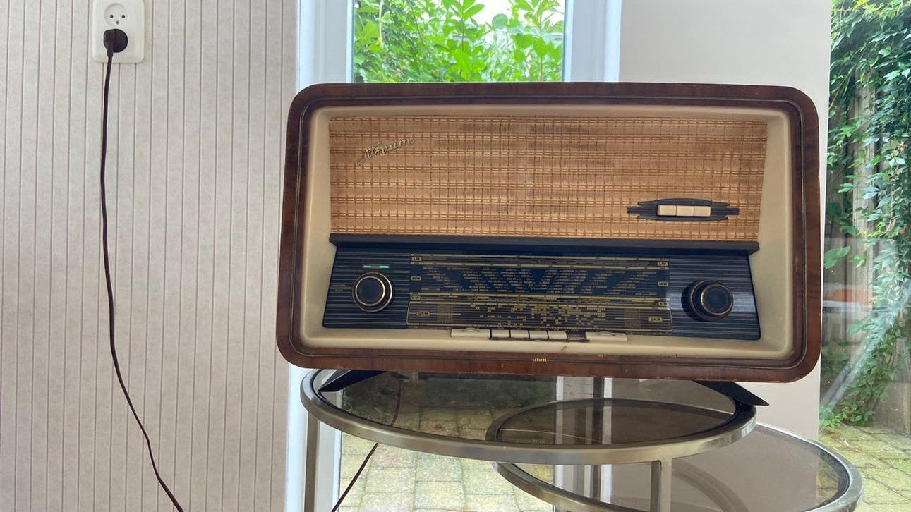 Vintage Körting Radio - Klassieke buizenradio, Ophalen, Gebruikt, Radio