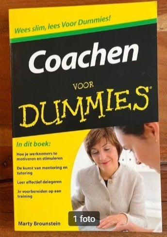 Marty Brounstein - Coachen voor Dummies, Ophalen of Verzenden, Zo goed als nieuw