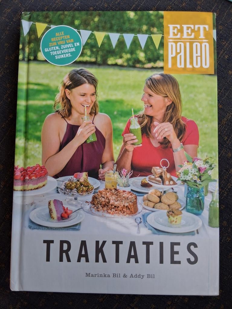 Eet Paleo Traktaties - Marinka Bil & Addy Bil, Marinka Bil & Addy Bil, Ophalen of Verzenden, Gezond koken, Overige gebieden