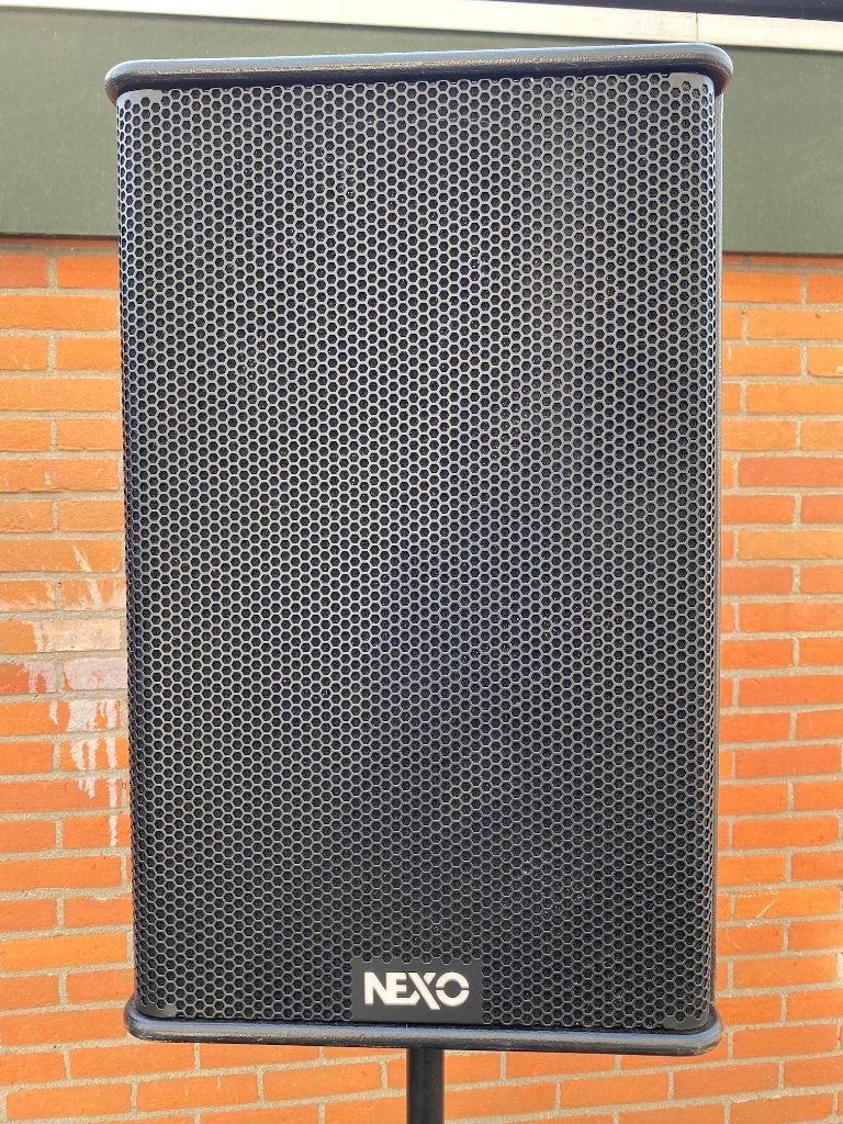 Nexo PS15, LS1200 (imitatie), Nexo DTD processor, Gebruikt, Speakerset, Ophalen, 150 watt of meer