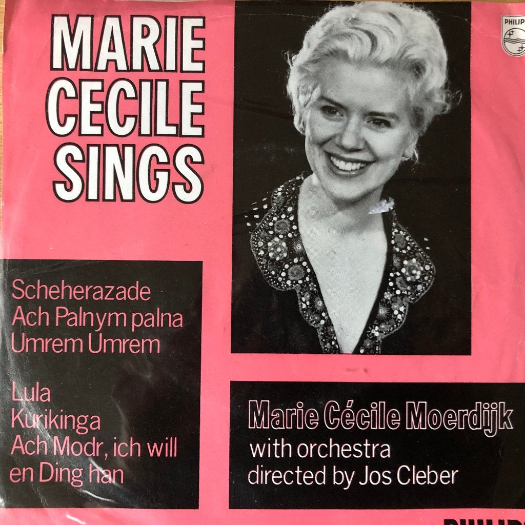 1967	Marie Cecile Moerdijk	         Marie Cecile Sings, Fotohoes, Overige genres, 7 inch, Ophalen of Verzenden