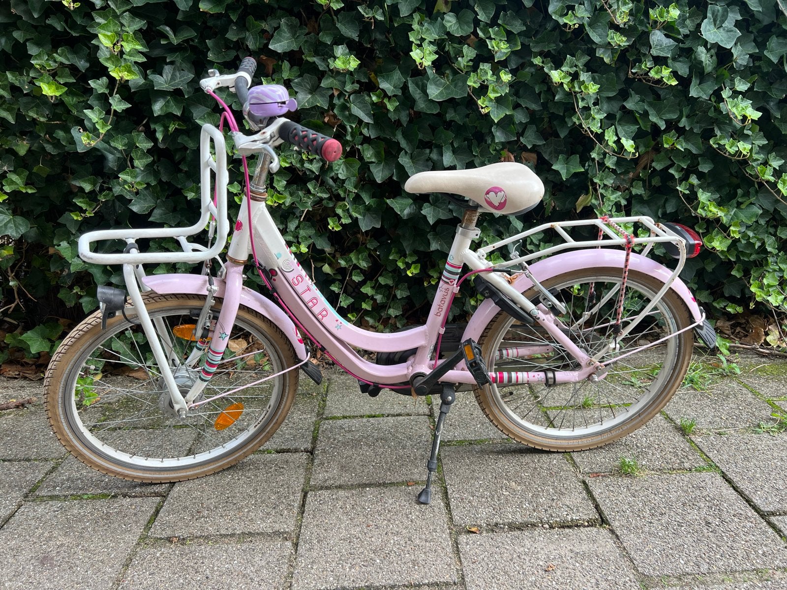 Kinderfiets meisje 20 inch, Fietsen en Brommers, Fietsen | Meisjes, Ophalen, Gebruikt, 20 inch