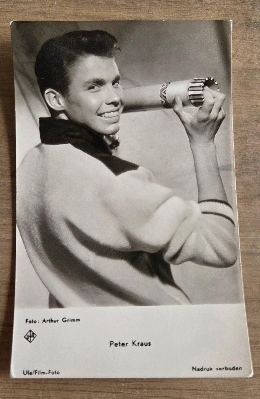 Peter Kraus Ufa/Film-Foto Ansichtkaart - Zeldzaam!, Verzamelen, Ophalen of Verzenden