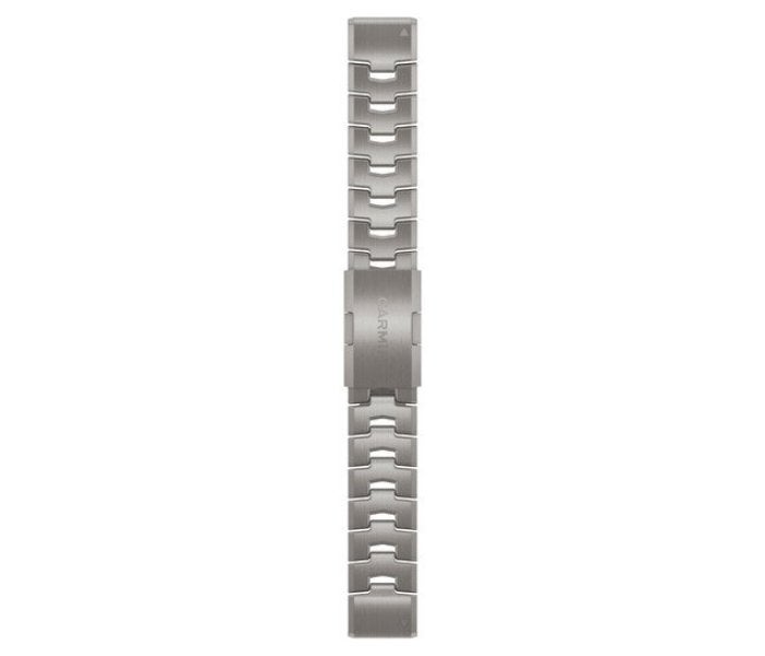 Originele 22 Garmin QuickFit titanium horlogeband (zilver), Verzenden, Garmin, Nieuw, Android