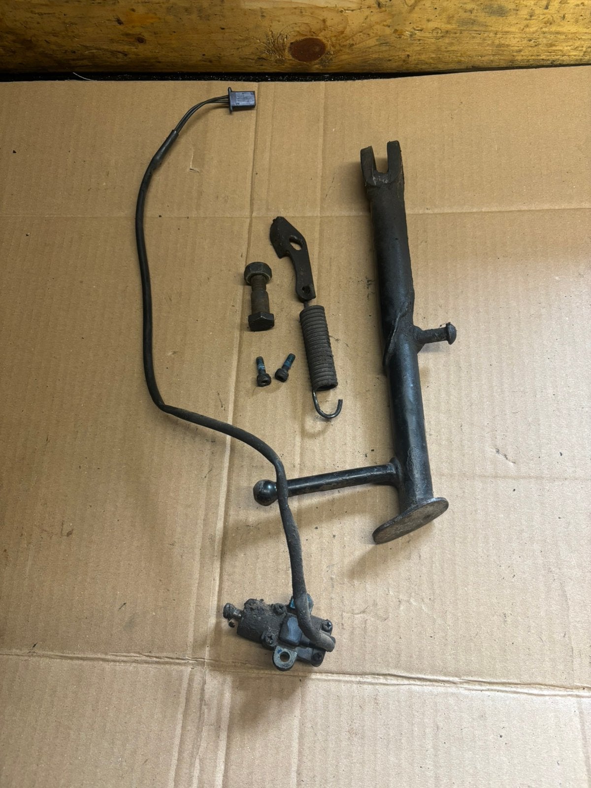 Zijstandaard voor Yamaha tzr 50 en mbk x-power 50, Ophalen of Verzenden, Uitlaat