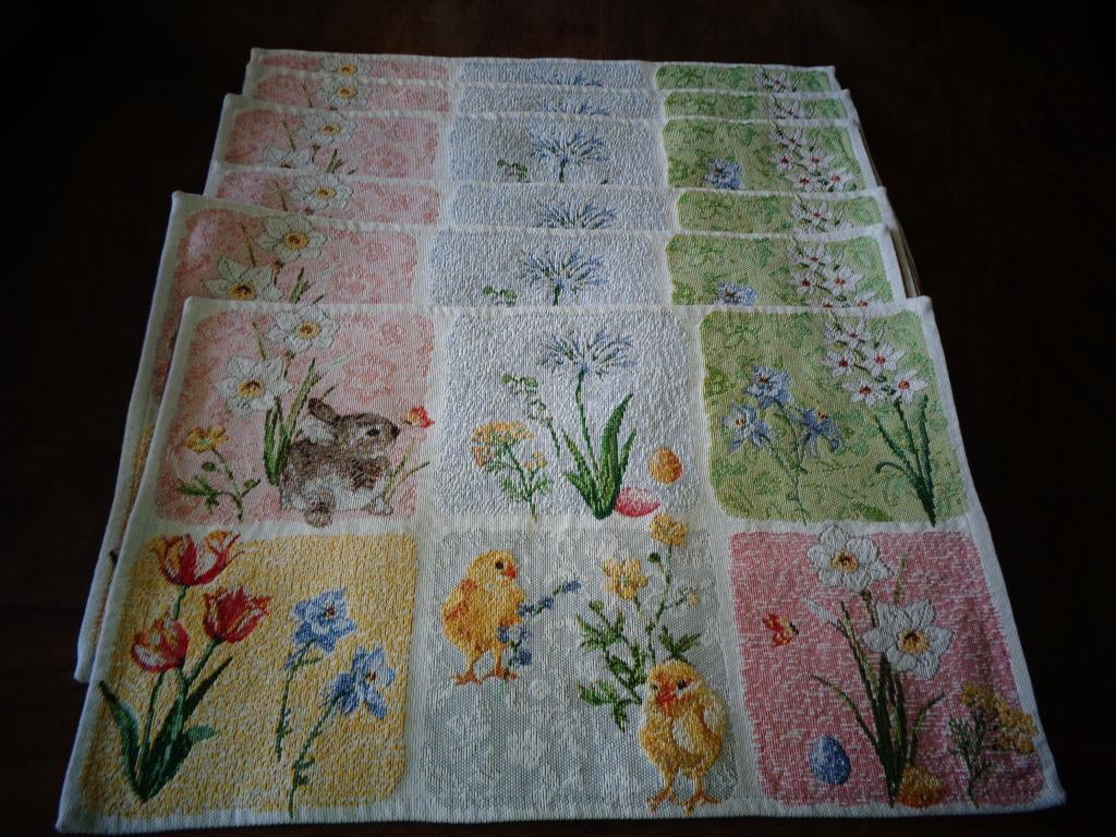 Sander Table&Home placemats, voorjaar. Gobelin stof, Ophalen of Verzenden, Zo goed als nieuw, Overige kleuren, Placemat