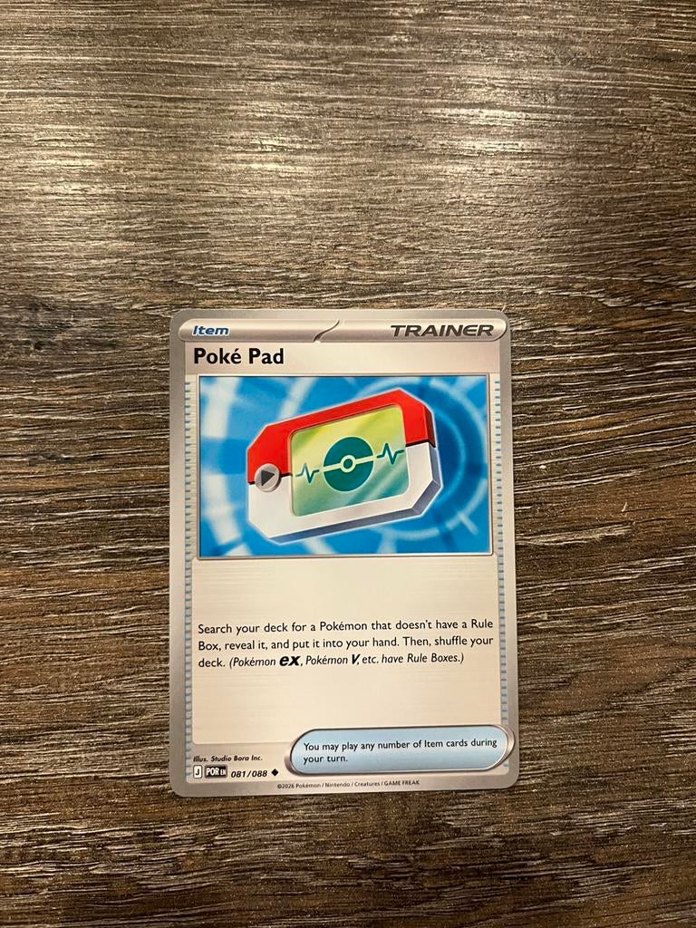 Poké Pad POR 081/088, Ophalen of Verzenden, Zo goed als nieuw