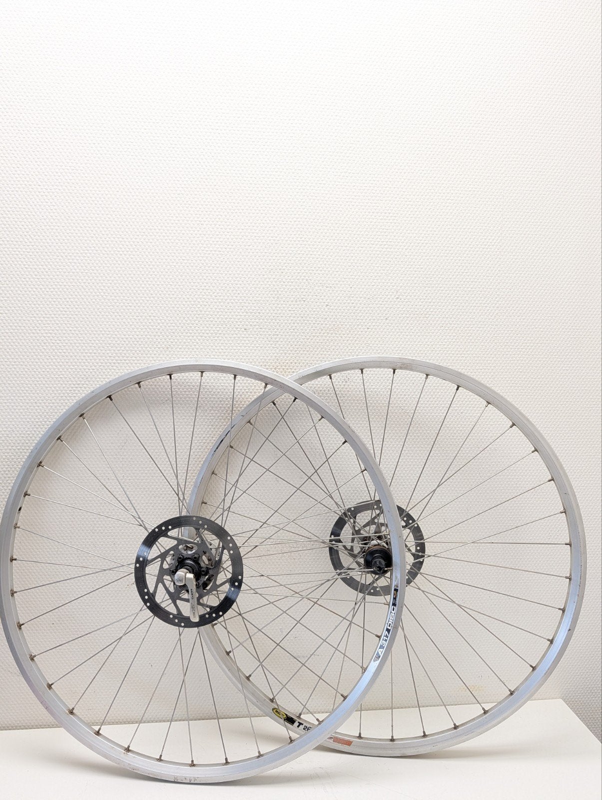 28" Shimano Deore XT/Nexave wielset disc, Ophalen of Verzenden, Shimano Deore