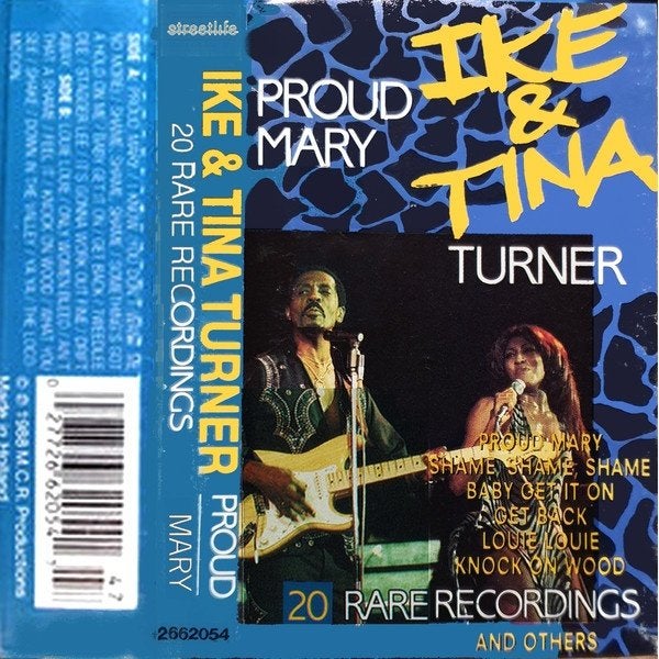 Ike & Tina Turner Proud mary/20 Rare Recordings MC, Gebruikt, 1 bandje, Ophalen of Verzenden, Origineel