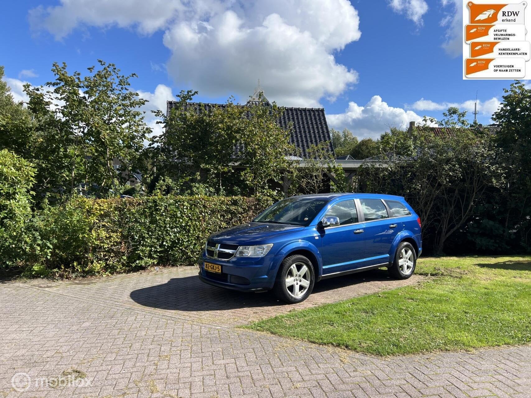 Dodge Journey 2.4 SE Airco bj 2008 nieuwe apk, Auto's, 450 kg, Gebruikt, 4 cilinders, Bedrijf