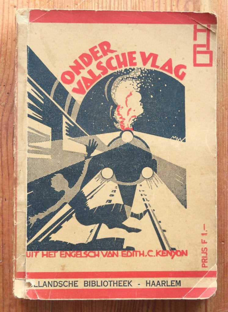 Antiek: Edith C. Kenyon: Onder valsche ( valse ) vlag, Ophalen of Verzenden, Gelezen