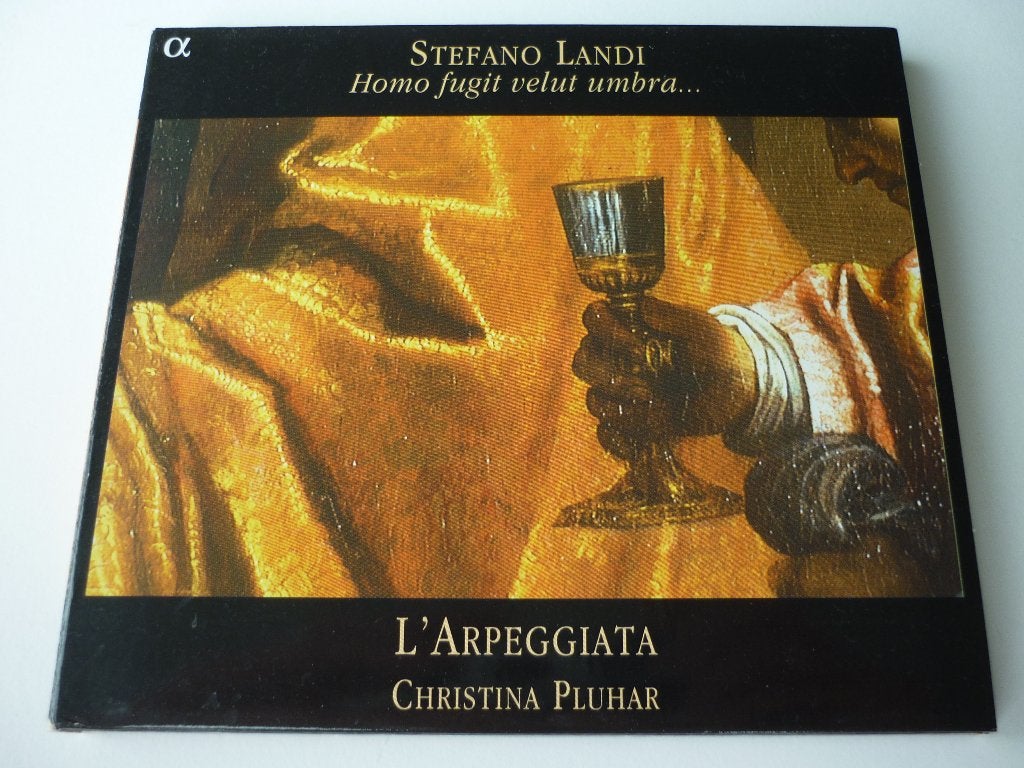 Stefano Landi / L'Arpeggiata, Pluhar ‎– Homo Fugit Velut..., Ophalen of Verzenden, Barok, Gebruikt, Overige typen