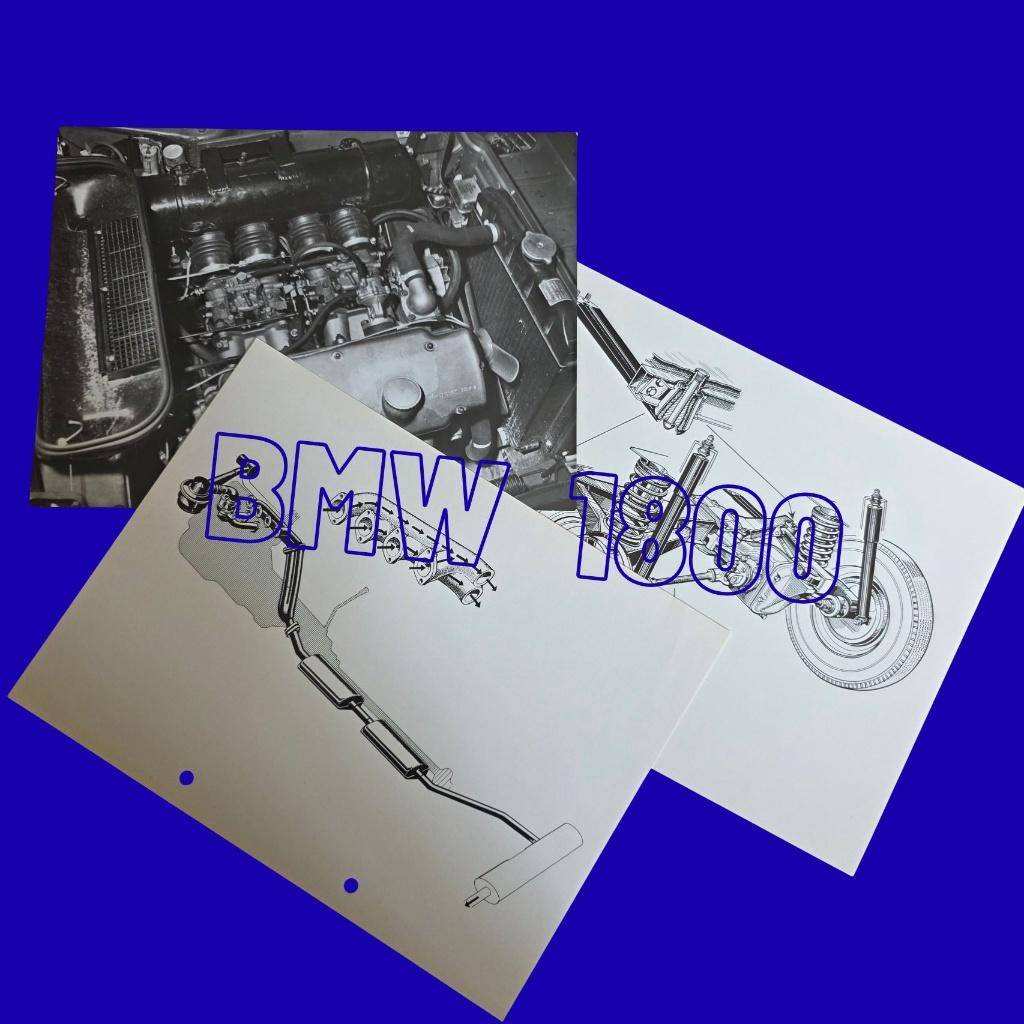 BMW 1800 - Technische documentatie, Ophalen of Verzenden