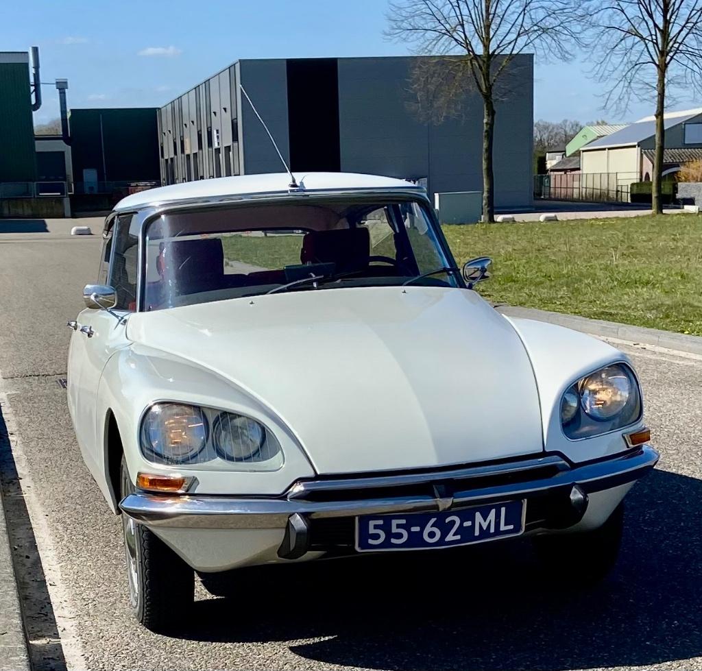 Citroën ID 19 2.0 B 1970 Wit (met recent taxatierapport), Stof, 1295 kg, 4 cilinders, Wit