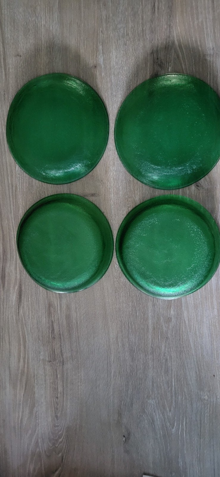 Vintage Arcoroc Sierra smaragd groen, Ophalen of Verzenden, Overige stijlen