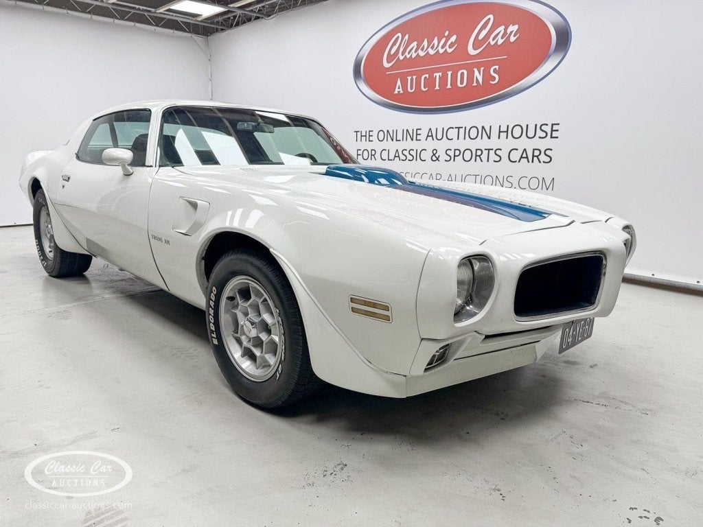 Pontiac FIREBIRD Trans AM - ONLINE AUCTION, Auto's, Oldtimers, Bedrijf, Pontiac, Benzine, Coupé, Automaat, Geïmporteerd, Wit
