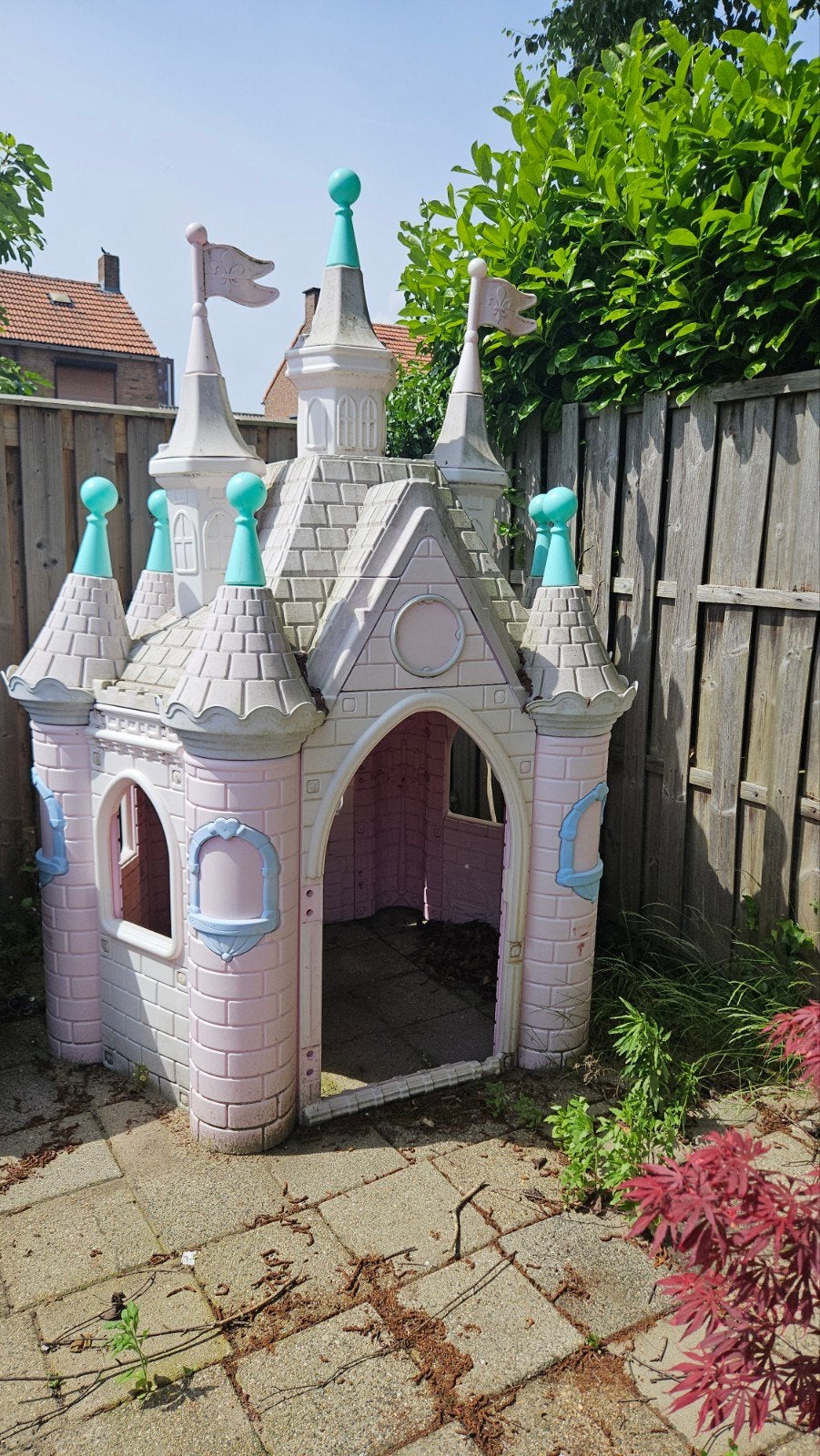 Speelkasteel, Ophalen, Overige materialen