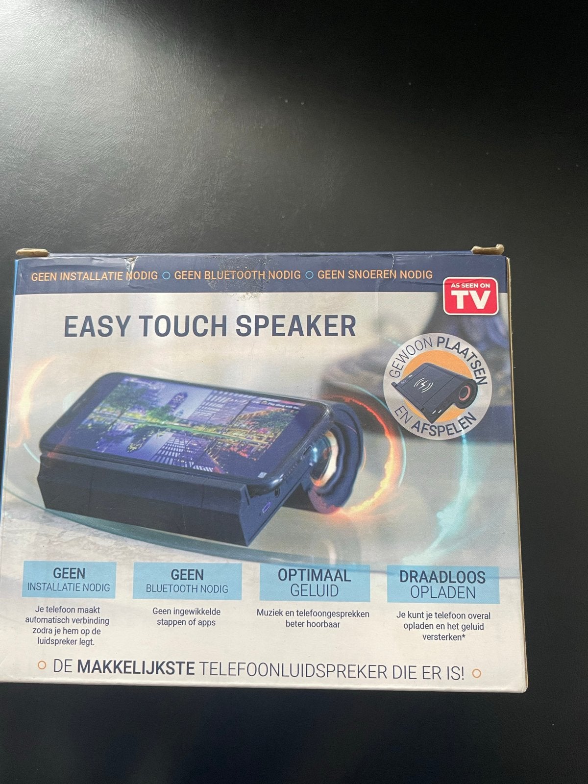 Easy Touch Speaker - Draadloze Telefoonluidspreker, Overige merken, Nieuw, WiFi, Ophalen of Verzenden