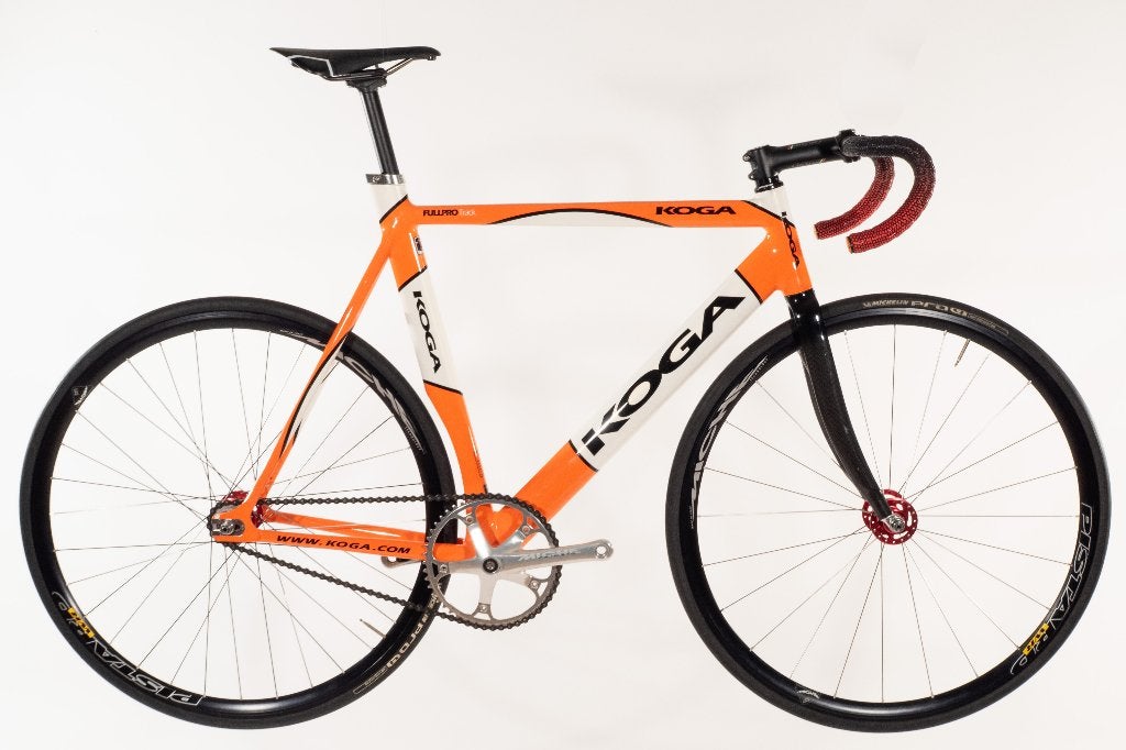 Koga Full Pro Track Baanfiets 59cm (KNWU Speciaal), Fietsen en Brommers, Fietsen | Racefietsen, Ophalen, Zo goed als nieuw, 57 tot 61 cm