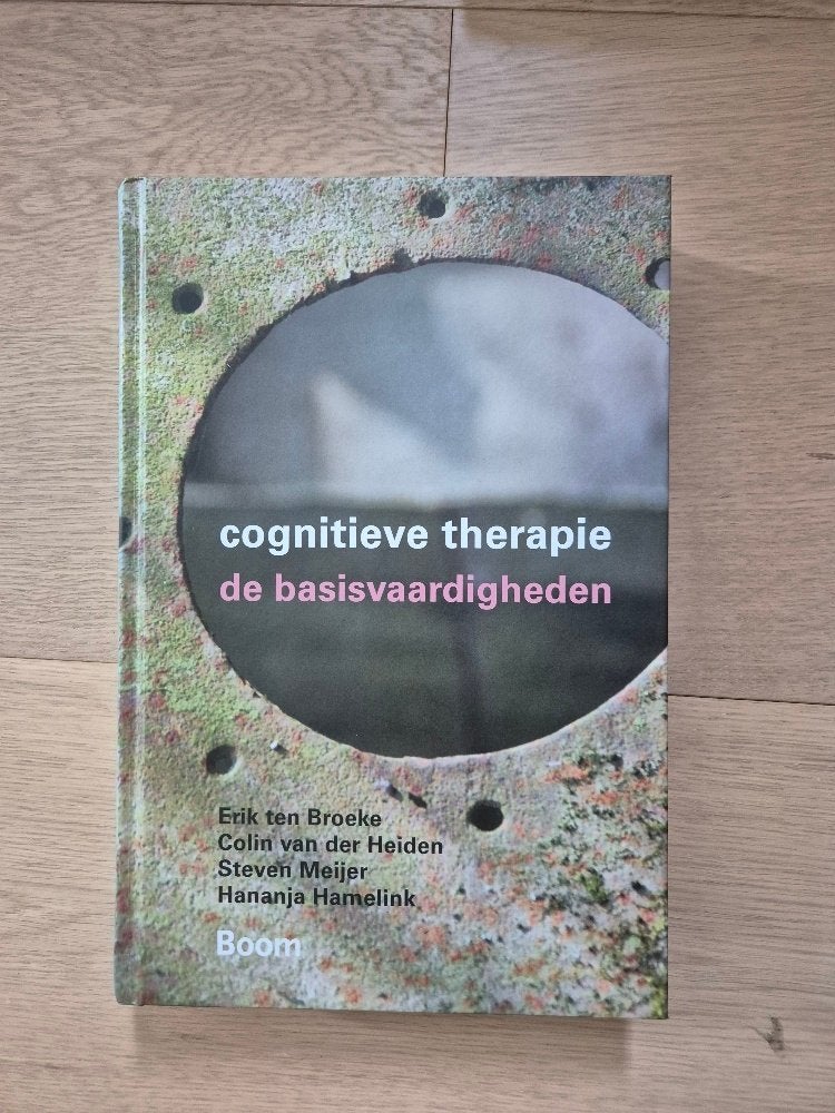 Cognitieve Therapie. De basisvaardigheden., Ophalen of Verzenden, Zo goed als nieuw, Cognitieve psychologie