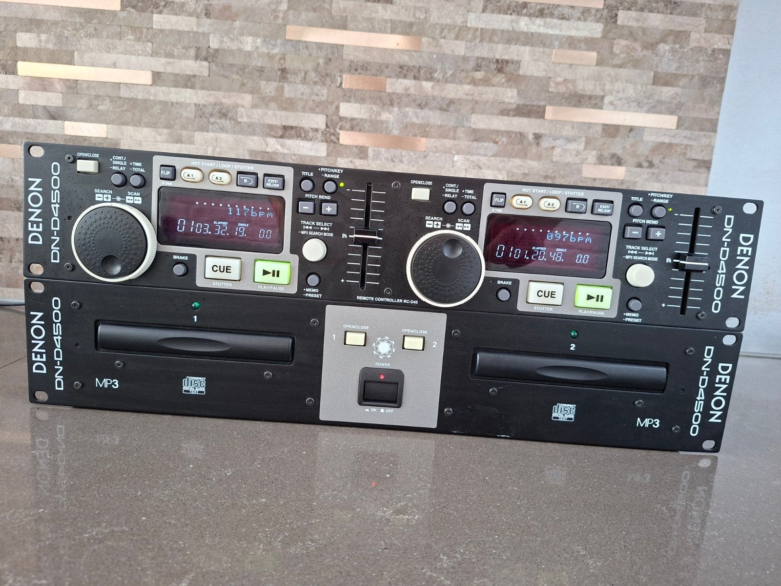 Denon DN-D4500 dubbele cd/mp3 speler (dnd4500/ dn d 4500), Ophalen