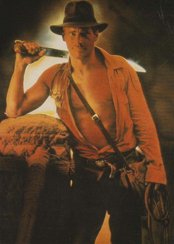 Kaart Harrison Ford, Verzenden, 1980 tot heden, Ongelopen, Sterren en Beroemdheden