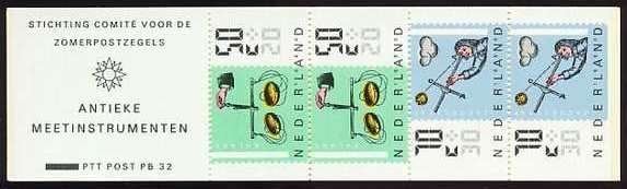 Nederland Postzegelboekje 32 postfris, Postzegels en Munten, Ophalen of Verzenden, Na 1940, Postfris
