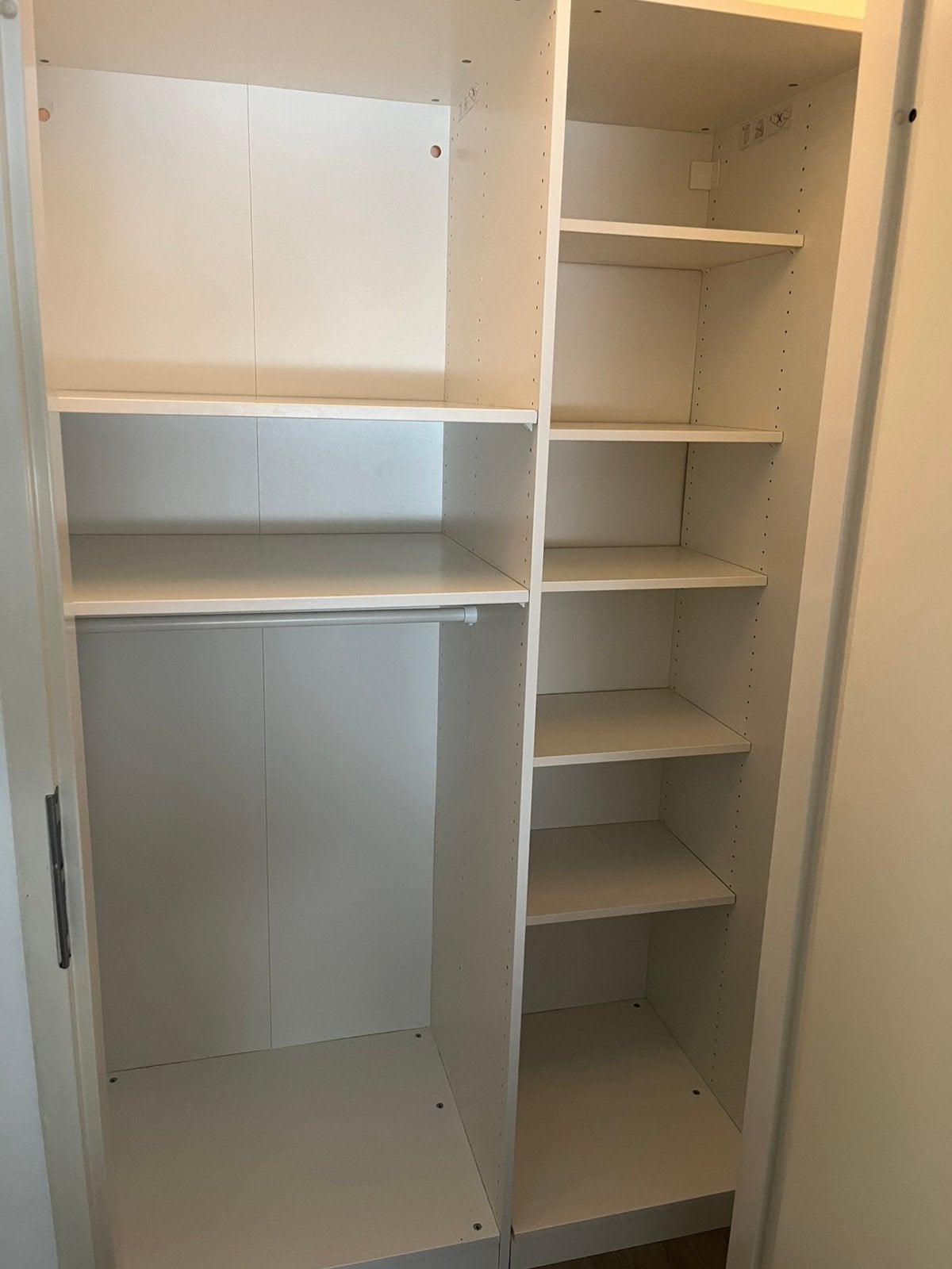 Pax hoekkast, Huis en Inrichting, Kasten | Kledingkasten, Ophalen, 200 cm of meer, 50 tot 100 cm, Zo goed als nieuw