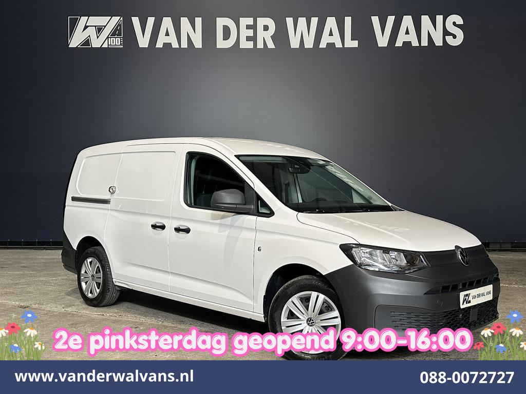 Volkswagen Caddy Cargo Maxi 2.0 TDI 123pk Automaat L2H1 Euro, Auto's, Bestelauto's, Stof, Gebruikt, 4 cilinders, Volkswagen