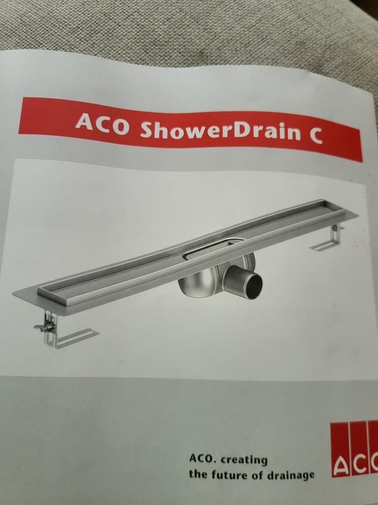 ACO ShowerDrain C Douchegoot - Nieuw, Doe-het-zelf en Verbouw, Sanitair, Nieuw, Douche, Ophalen of Verzenden