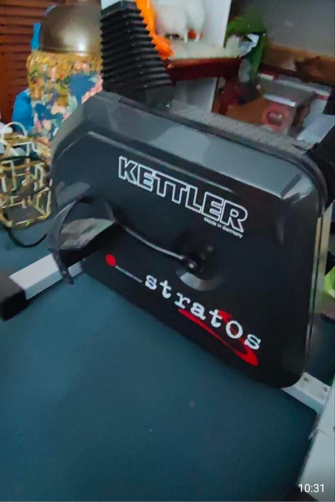 Kettler Stratos Hometrainer, Ophalen, Gebruikt, Metaal, Benen