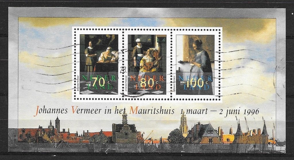 Blok 1667 gebruikt cw 2,50, Ophalen of Verzenden