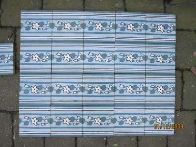 2,8m2 antieke keramiektegels niet poreus LEGKLAAR wand/vloer, Ophalen, 50 tot 150 cm, Nieuw, 10 m² of meer