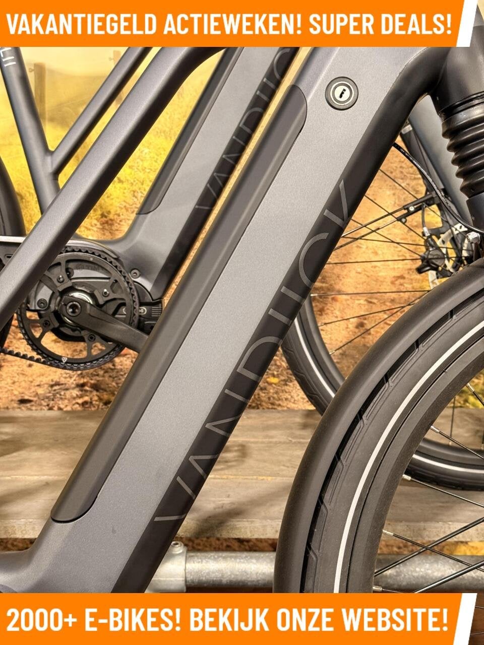 Van Dijck Kalli Elektrische fiets met Bafang midden motor!, 59 cm of meer, Nieuw, Overige merken