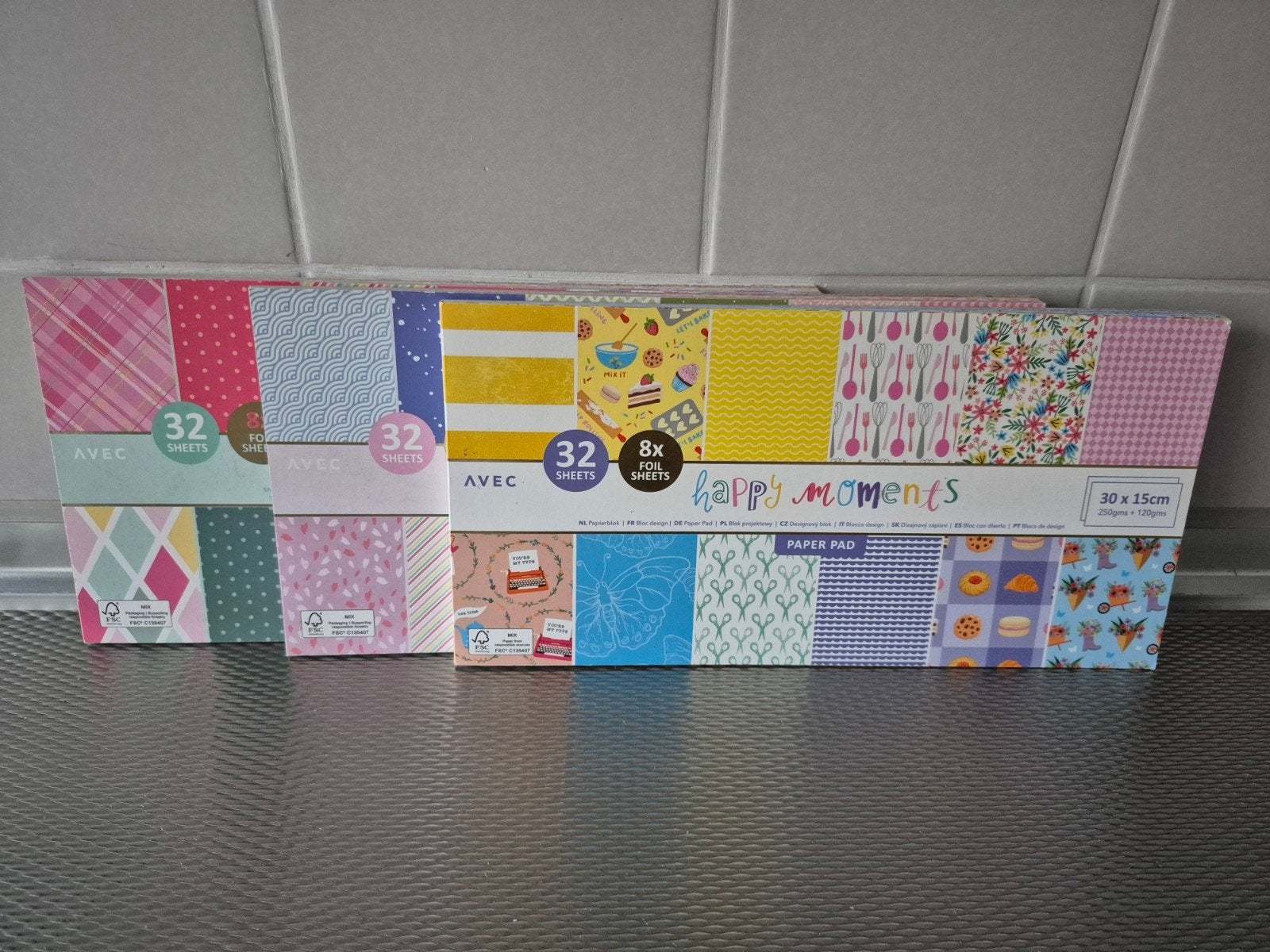 3 PAPERPADS NIEUW, Ophalen, Nieuw, Overige thema's