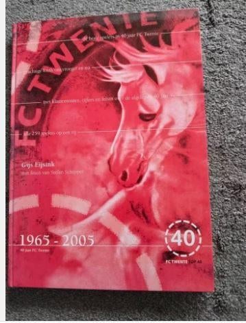 40 jaar FC Twente Gijs Eijsink, Ophalen of Verzenden, Zo goed als nieuw, Gijs Eijsink, Balsport