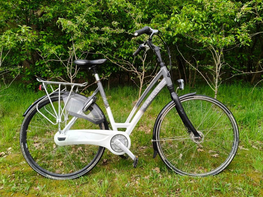 Gazelle Chamonix C7 - Super Nette en Lichte Fiets, Ophalen, Velgrem, Versnellingen, Zo goed als nieuw