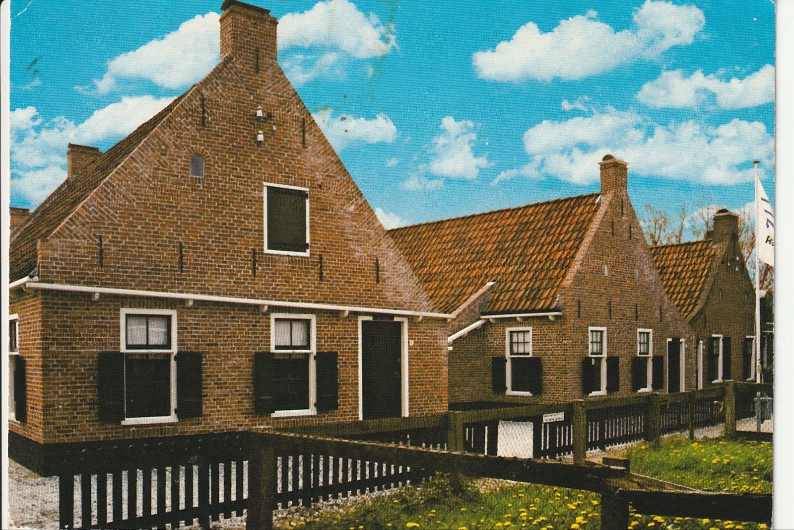 PAESENS-MODDERGAT MUSEUM 'T FISKERSHUSKE WADDENZEE DIJK, Ophalen of Verzenden, 1960 tot 1980, Gelopen, Friesland