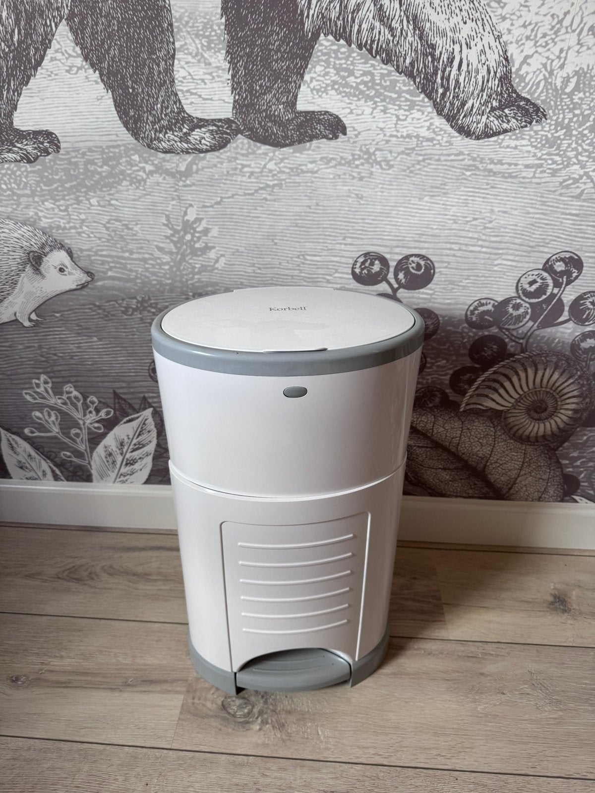 Korbell luieremmer, 40 liter of meer, Ophalen of Verzenden, Zo goed als nieuw, Kunststof
