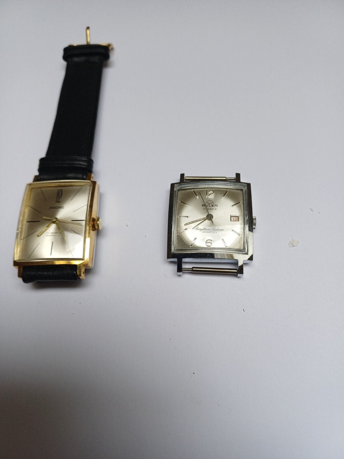vintage swiss  horloge  nieuw opwind, Ophalen of Verzenden, Staal, Overige merken