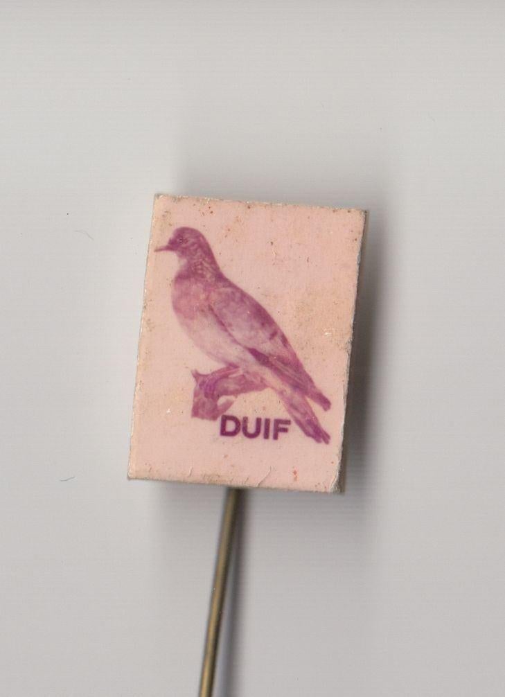 Duif Duiven speldje, Gebruikt, Niet vindbaar, Niet vindbaar, Speldje of Pin