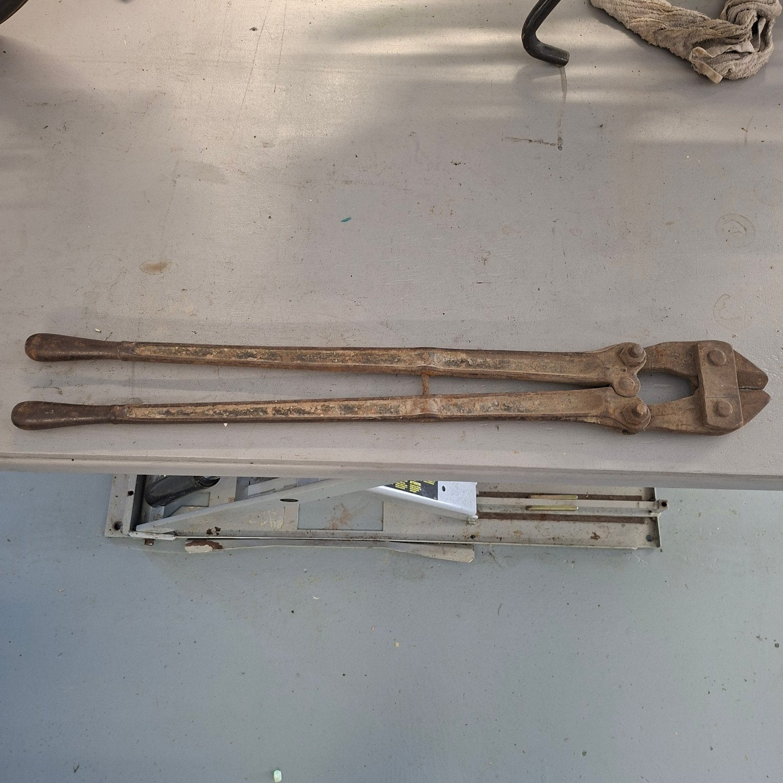 Betonijzerschaar - Robuuste boutenschaar, Ophalen of Verzenden, Gebruikt, Snijgereedschap