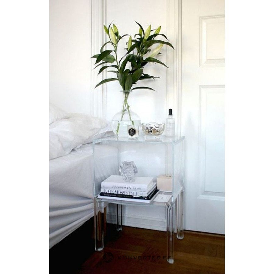 Kartell Ghost Buster nachtkastjes set (2 stuks) transparant, Ophalen, Kunststof, Minder dan 45 cm, Zo goed als nieuw