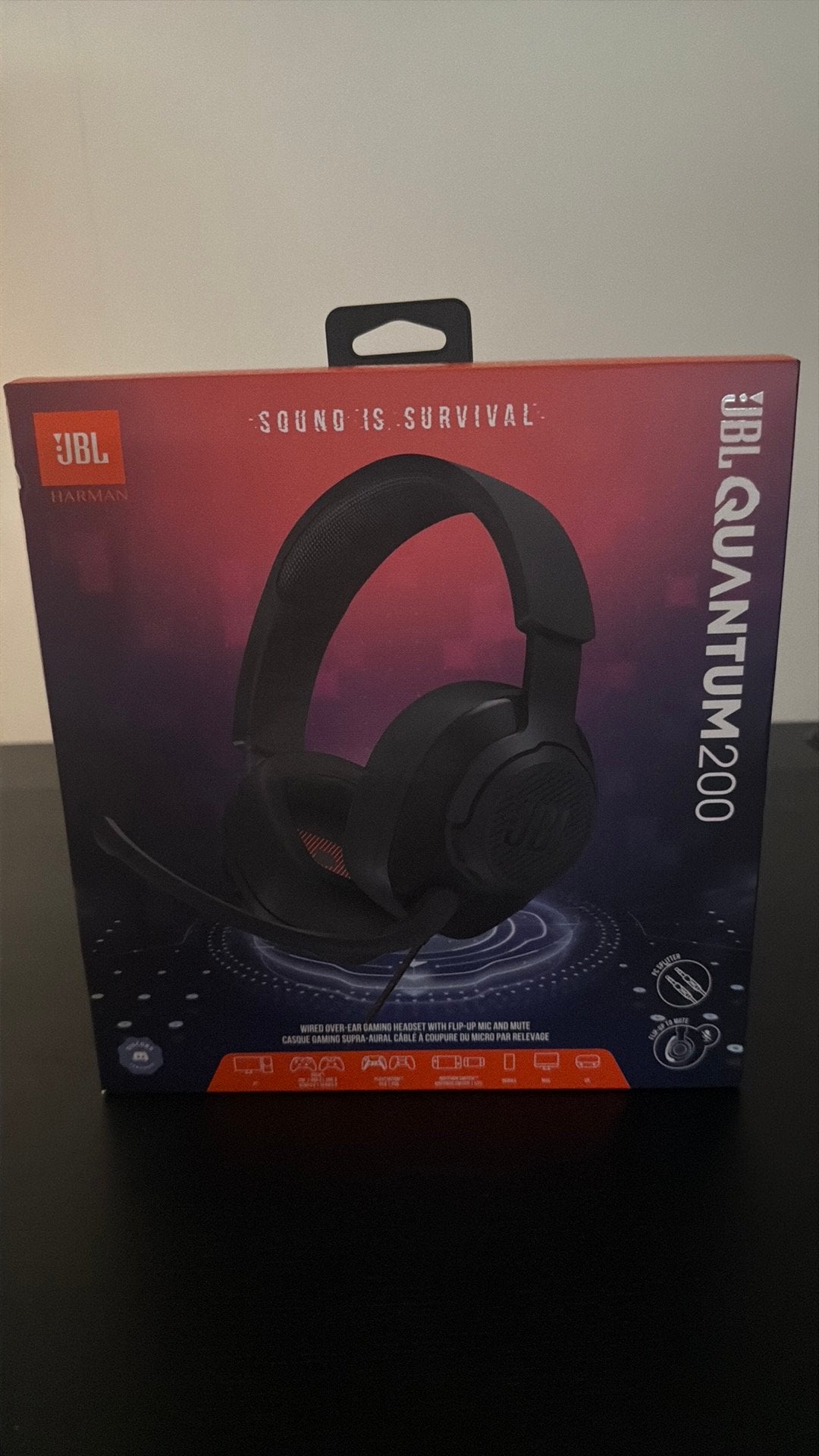 JBL QUANTUM 200, Ophalen of Verzenden, Gebruikt