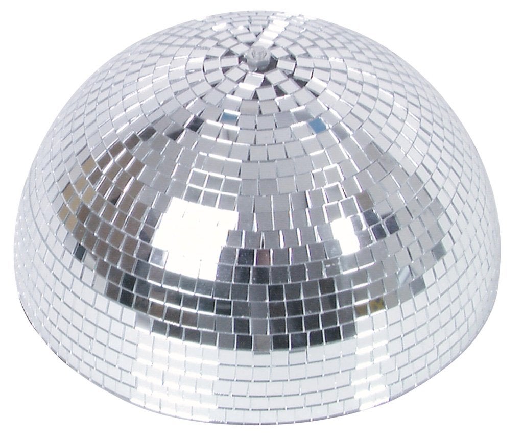EUROLITE Half Mirror Ball 30cm motorized, Geluidgestuurd, ., Discobol, Nieuw
