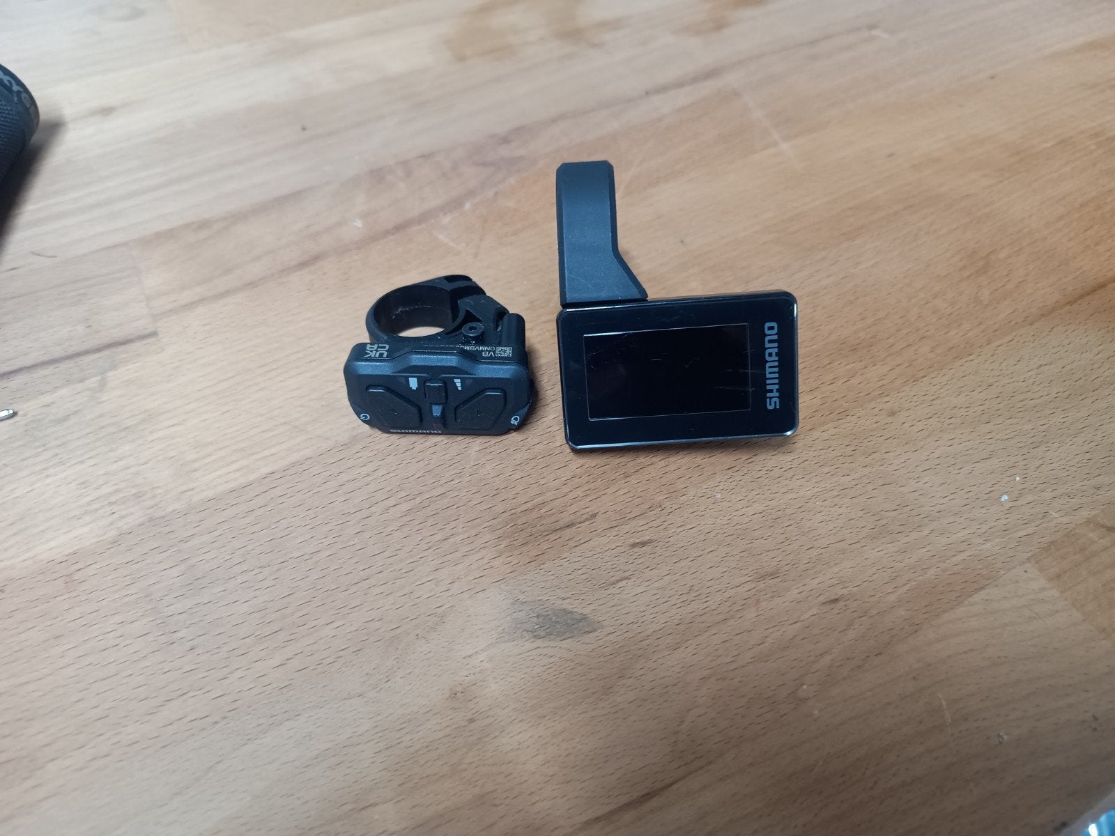 Shimano E-bike Stuur Schakelaar SW-EN600 L + Display SC-EN60, Elektrische fiets, Overige typen, Ophalen of Verzenden, Shimano